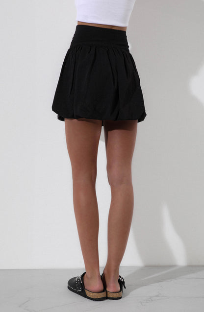 Falda Globo Black