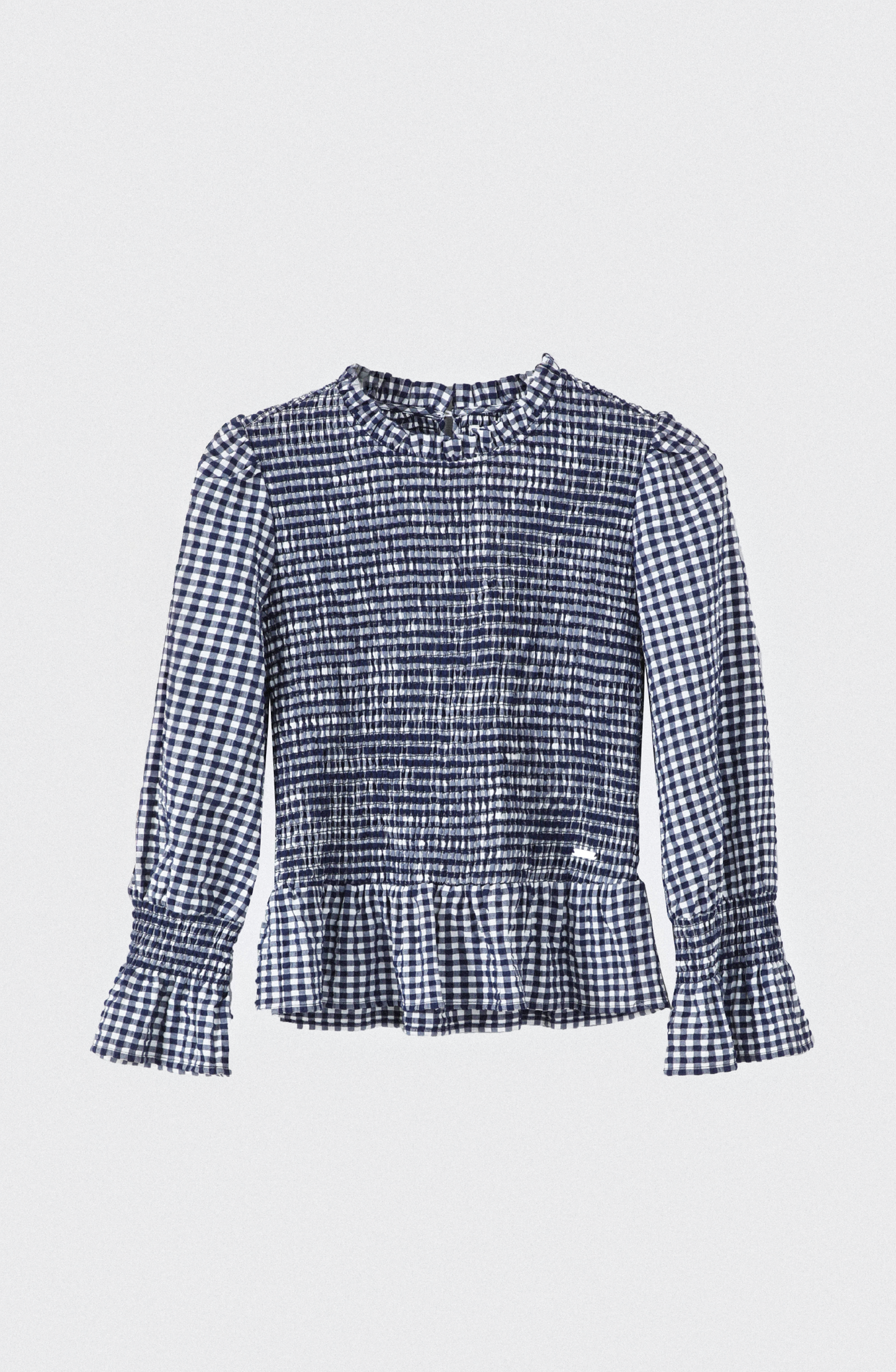 Blusa Panal Vichy Blue