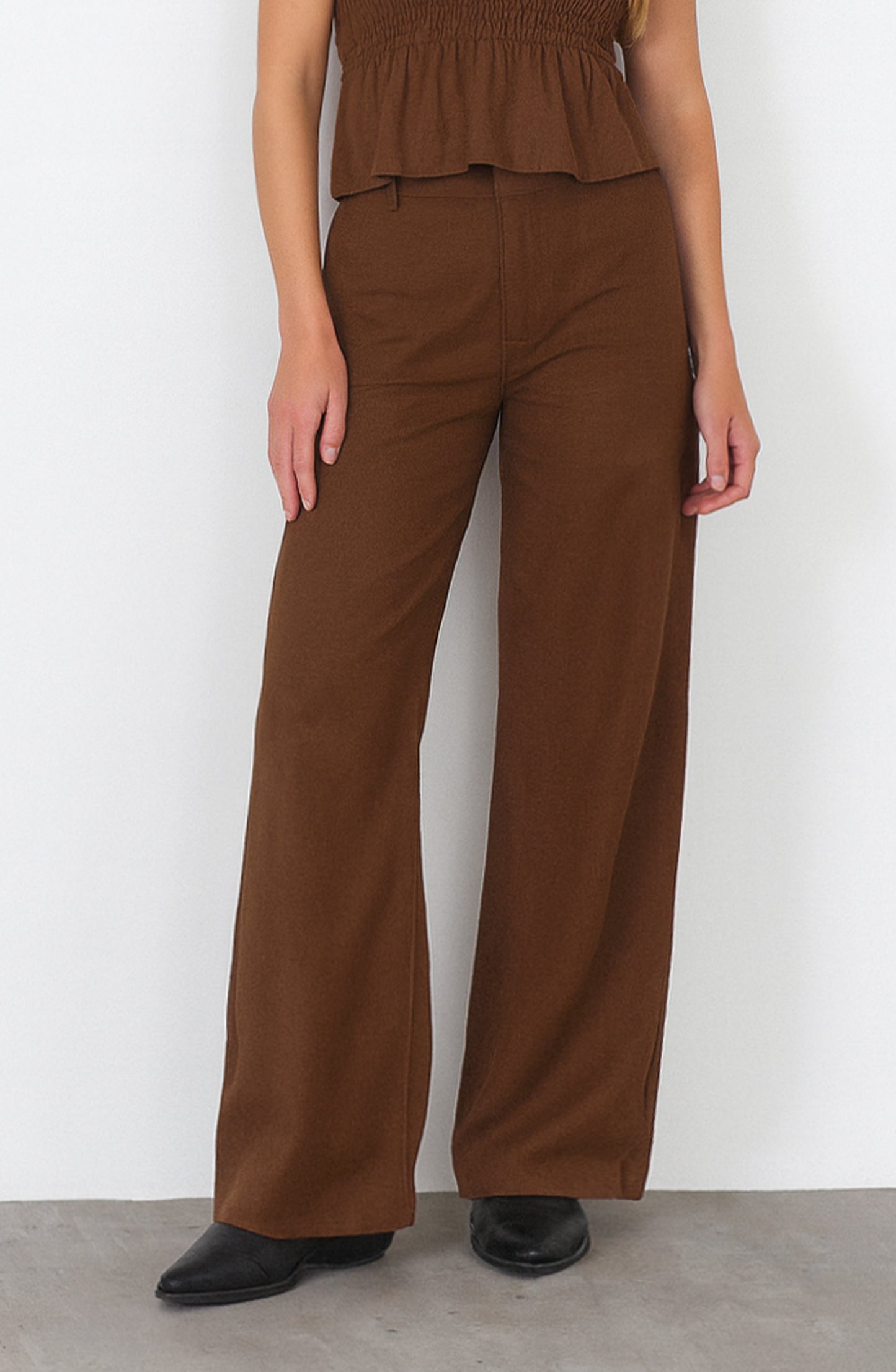 Pantalón Lino Brown