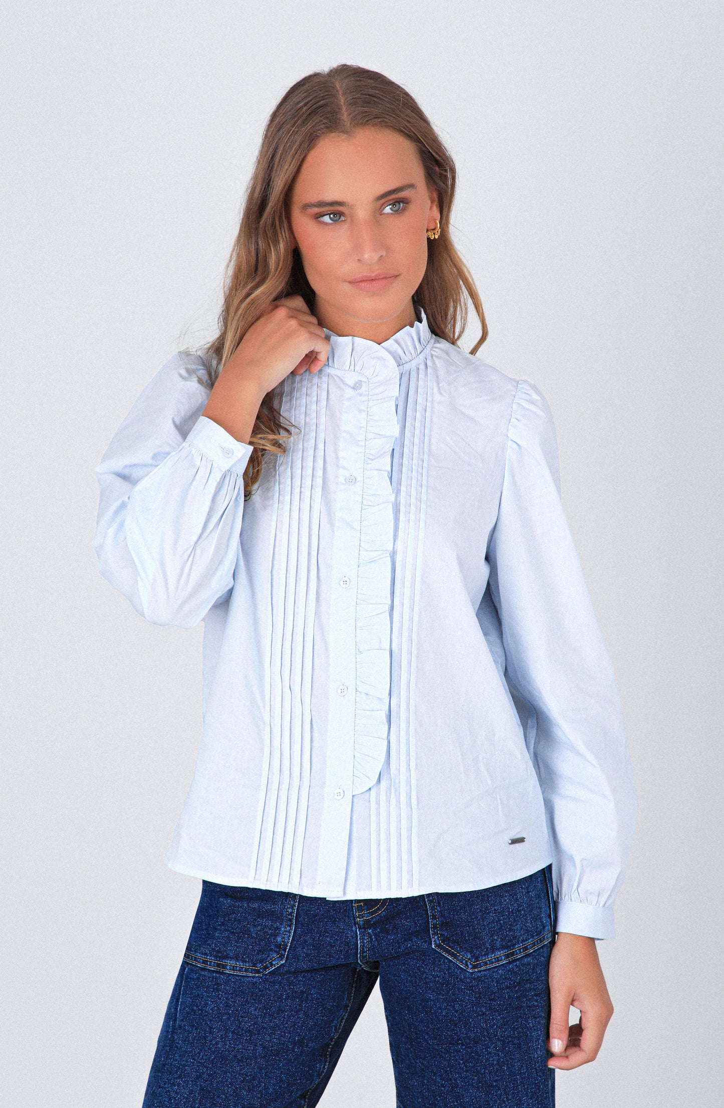 Blusa Vuelo Frontal Blue