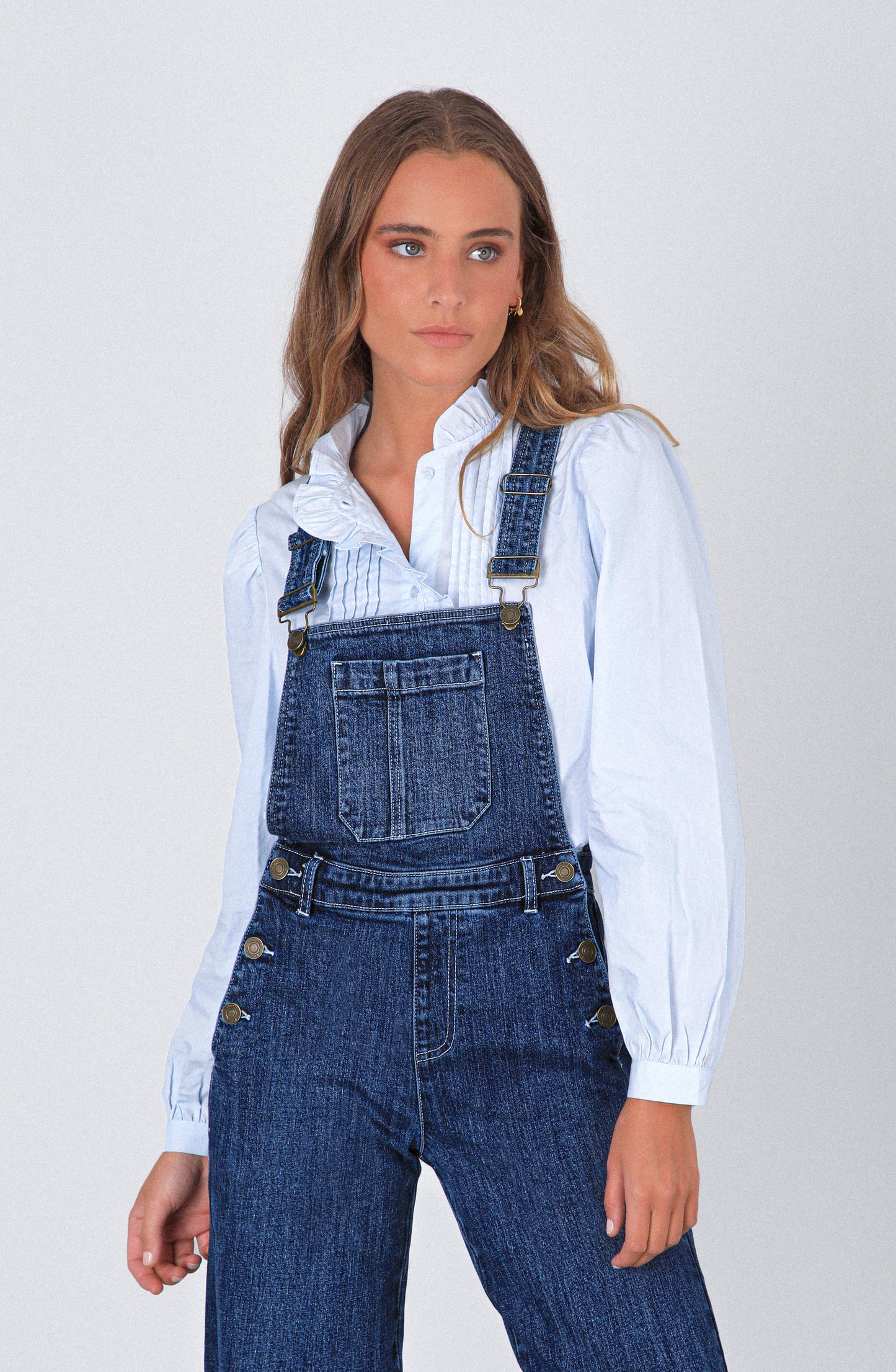 Jardinera Denim Blue