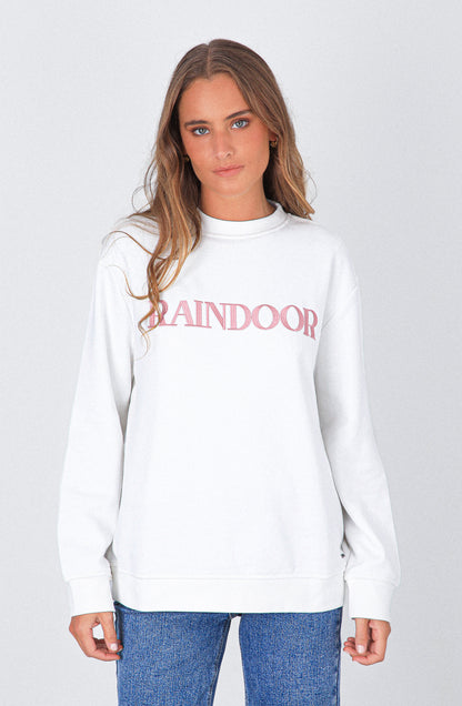 Polerón Logo Bordado Ecru