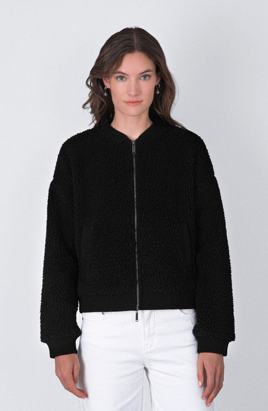 Chiporro Bomber Rib Black