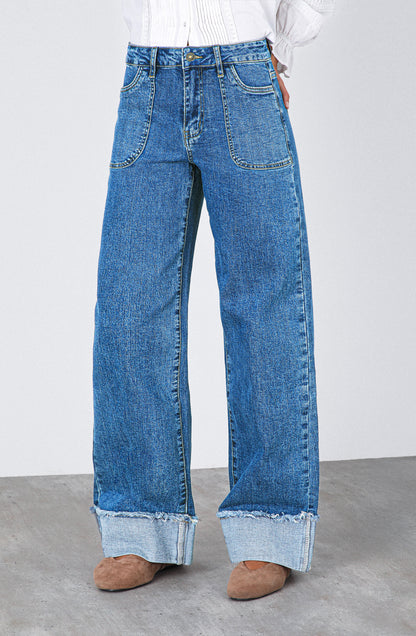 Pantalón Wide Leg Sun Sky