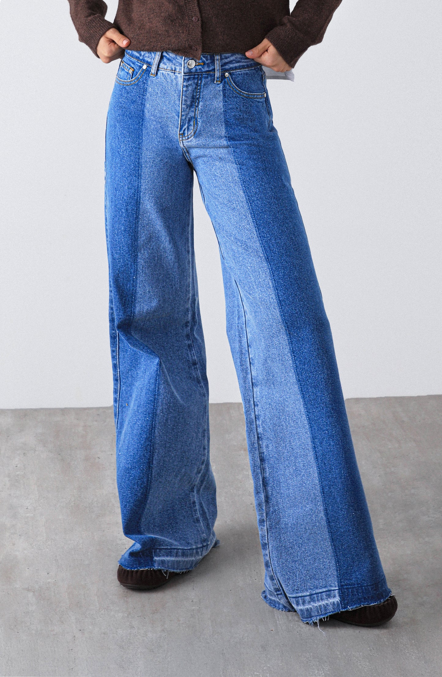 Pantalón Bicolor Blue