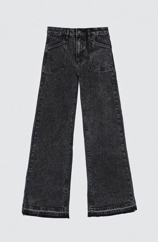 Pantalón Wide Leg Whistler Black