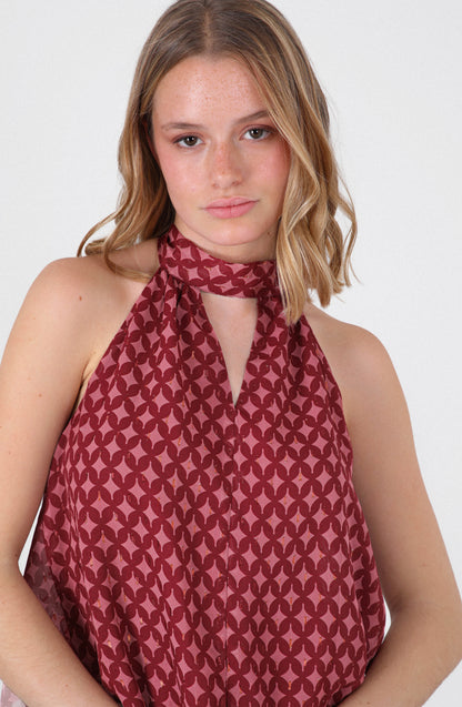 Top Halter Pink