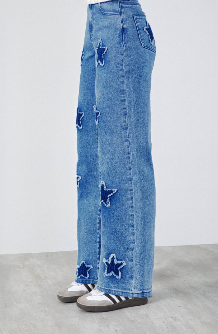 Pantalón Multi Estrellas Blue