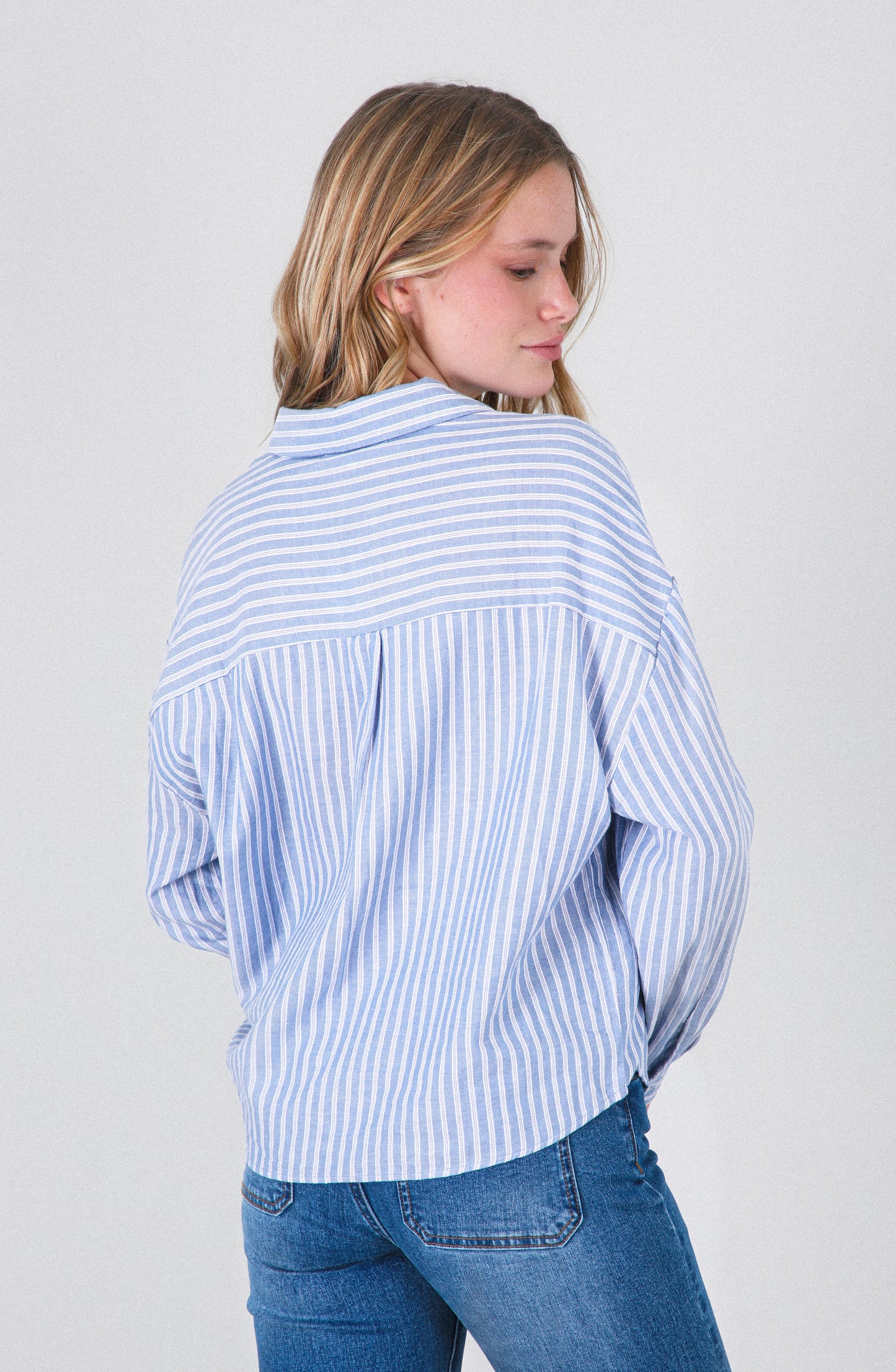 Blusa Algodón Rayas