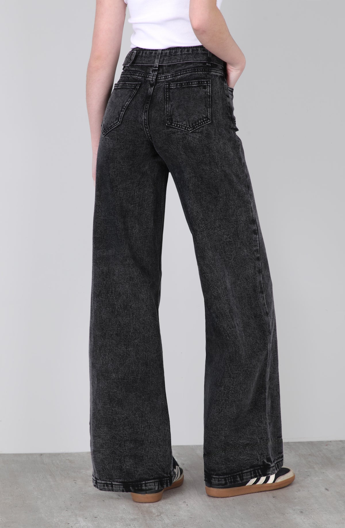 Pantalón Cinturón Black