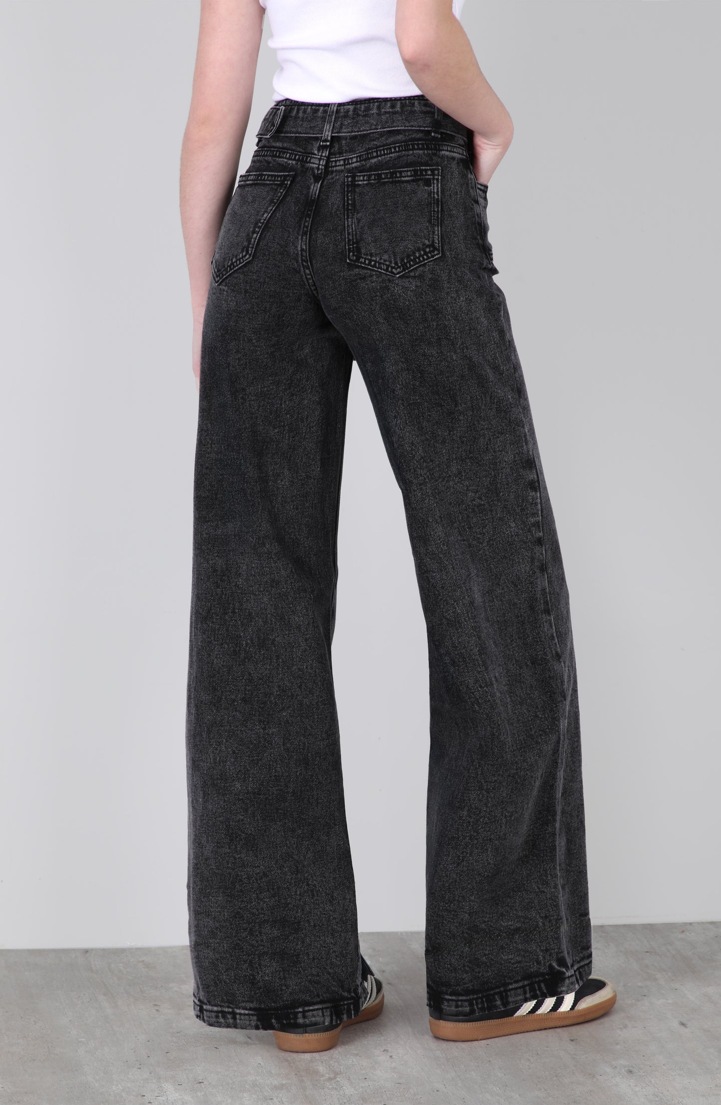 Pantalón Cinturón Black