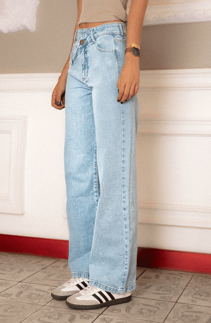 Pants Pretina Cruzada Blue