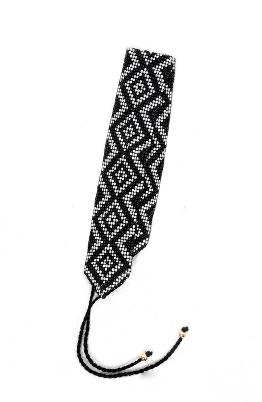 Choker Mostacillas Black