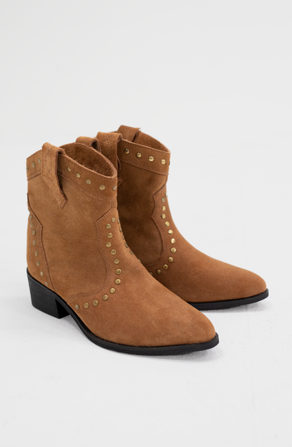 Botín Western Caramel