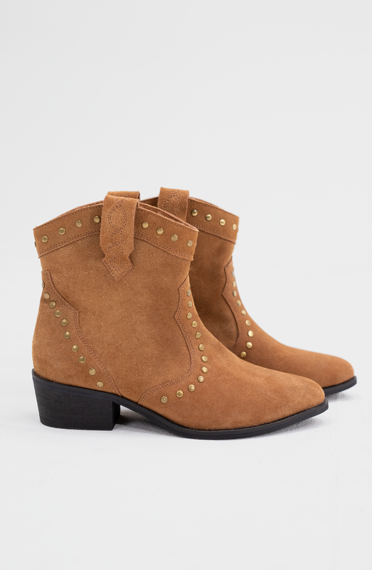 Botín Western Caramel