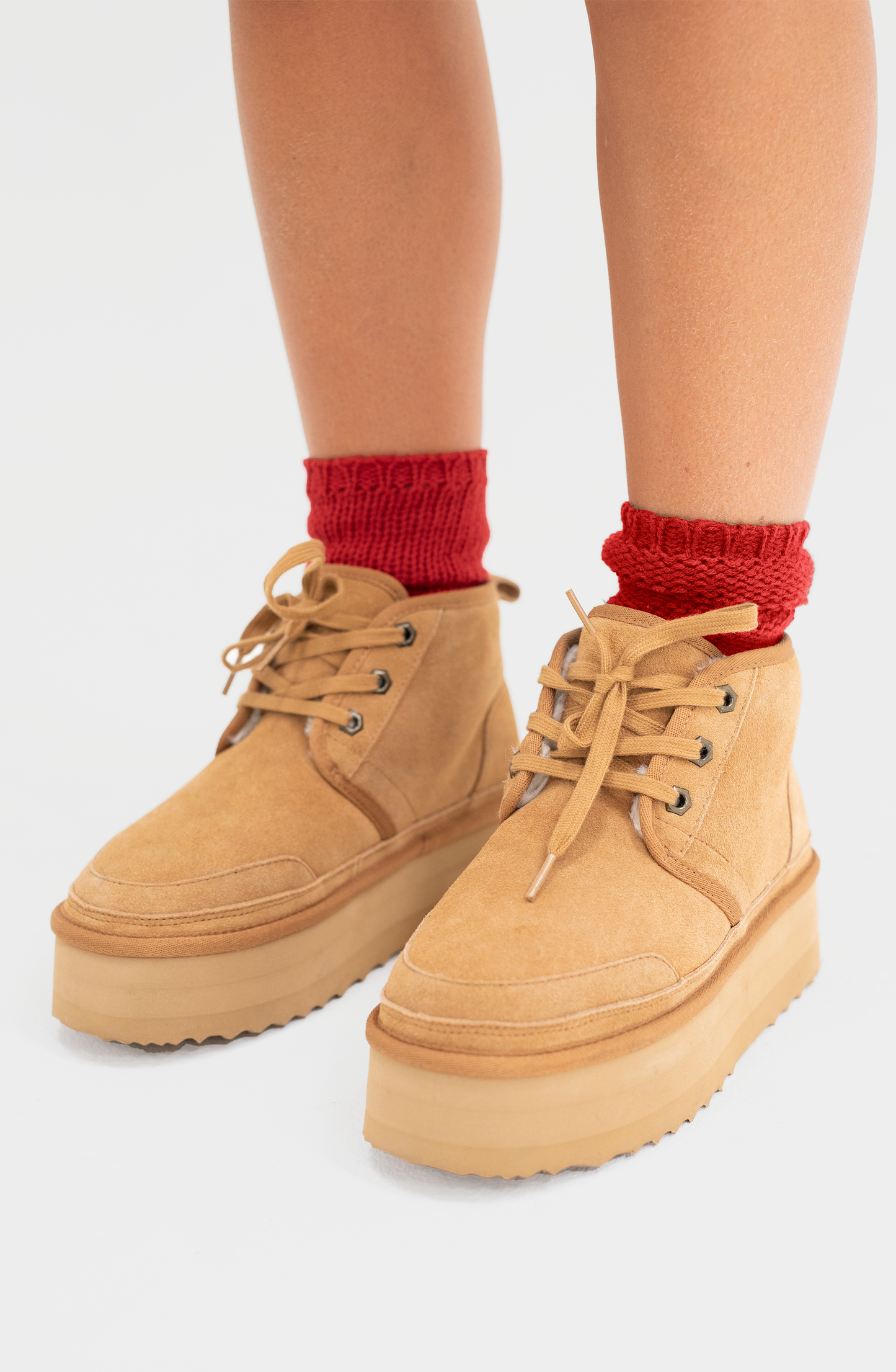 Botín Plataforma Caramel