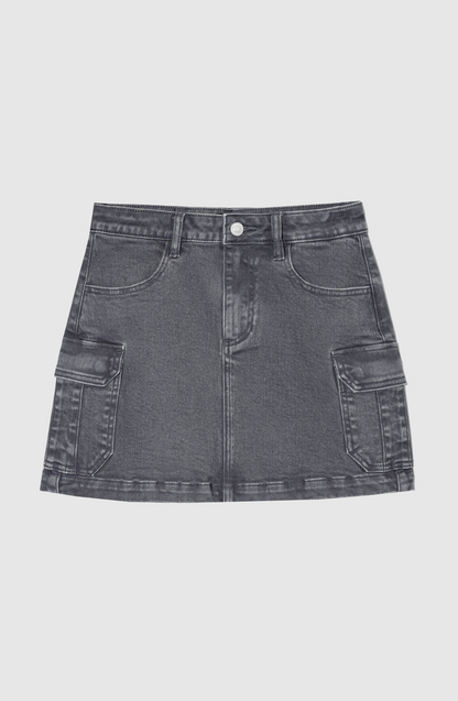 Falda Cargo Gray