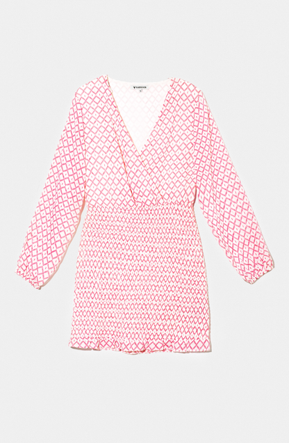 Vestido Panal Pink