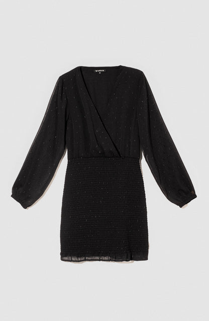 Vestido Panal Black