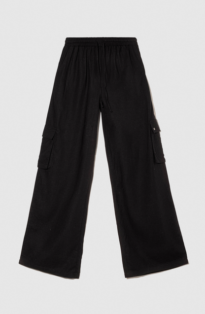 Pants Lino Cargo Black