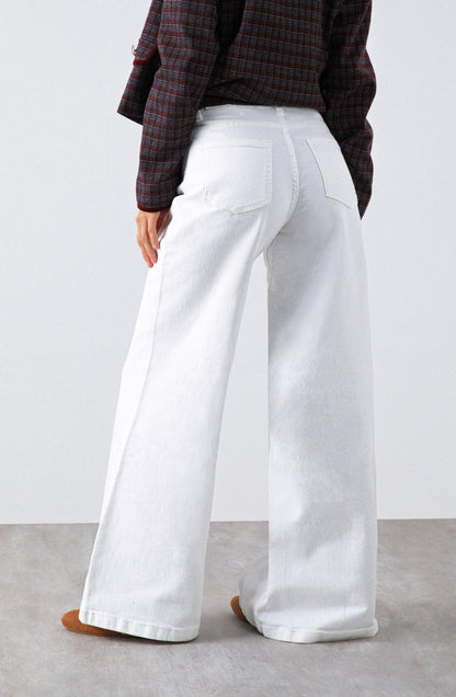 Pantalón Corte Pierna White