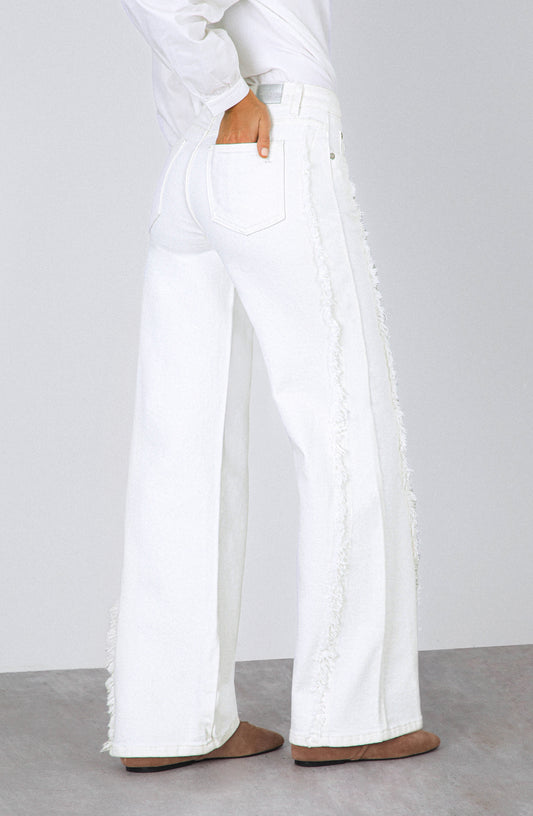 Pantalón Flecos White