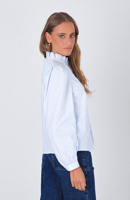 Blusa Vuelo Frontal Blue