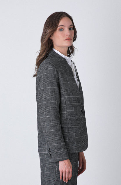 Conjunto Tejido Lurex Grey