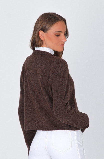 Cardigan Brown