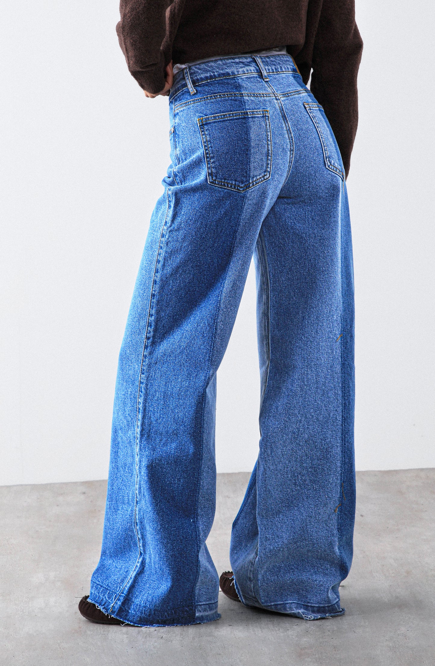 Pantalón Bicolor Blue