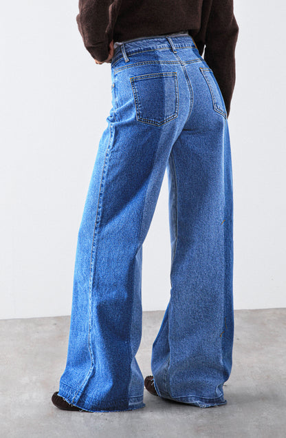 Pantalón Bicolor Blue