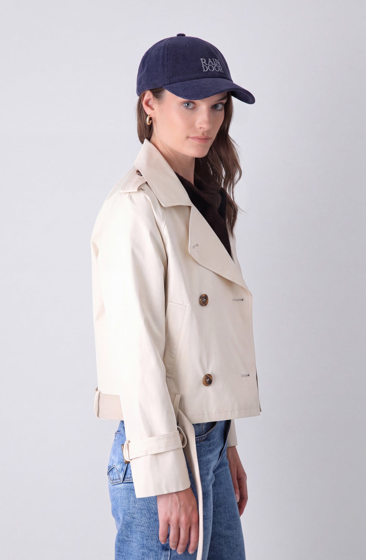 Jockey Logo Cotelé Navy