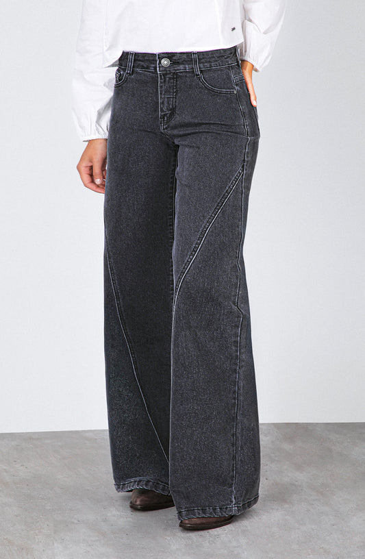 Pantalón Corte Pierna Black