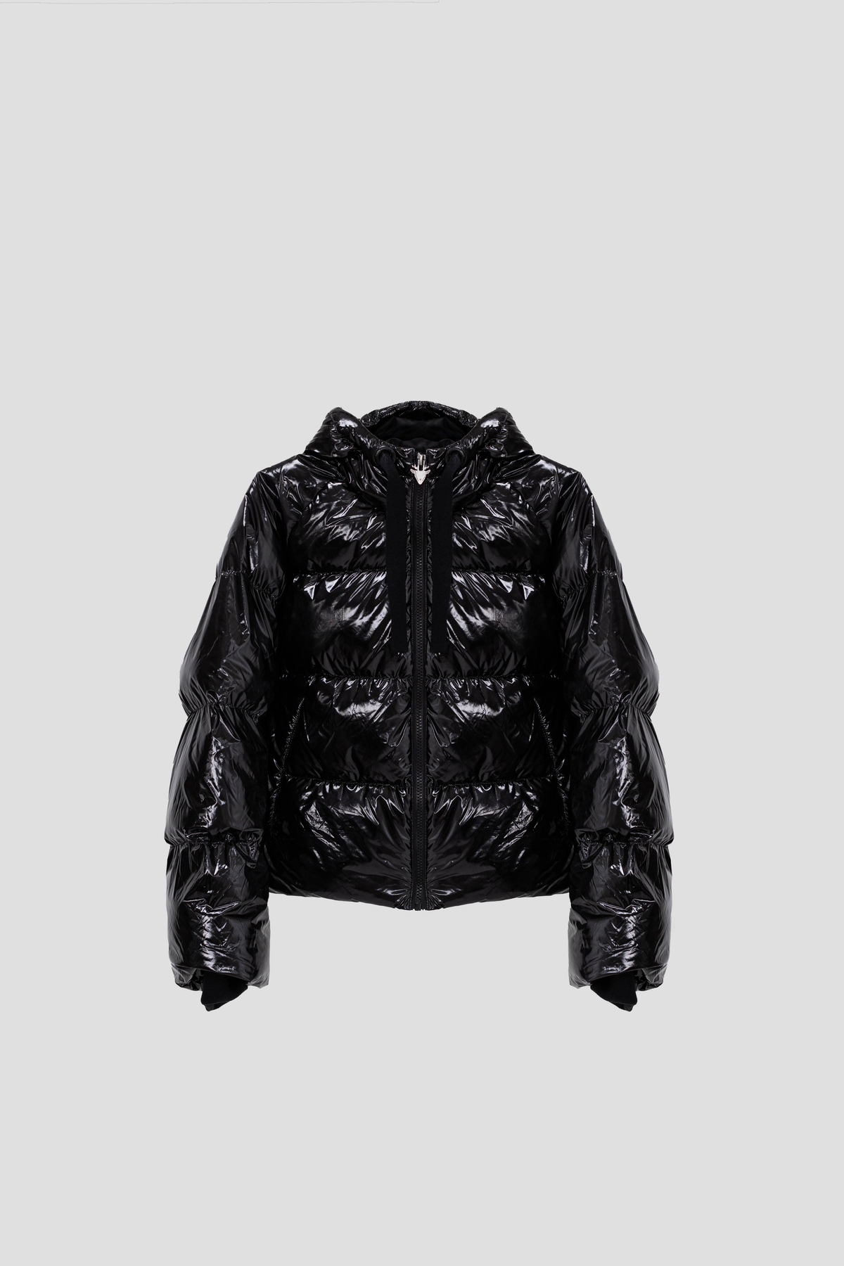 Puffer Metalizada Black