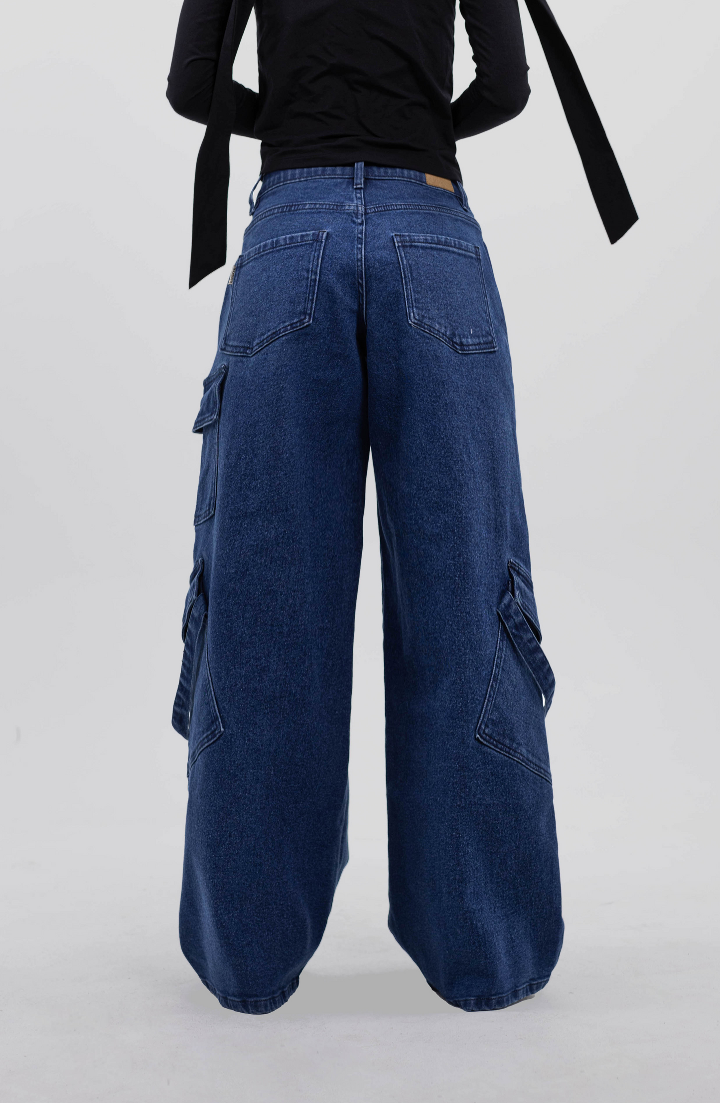 Pants Cargo Cintas Blue