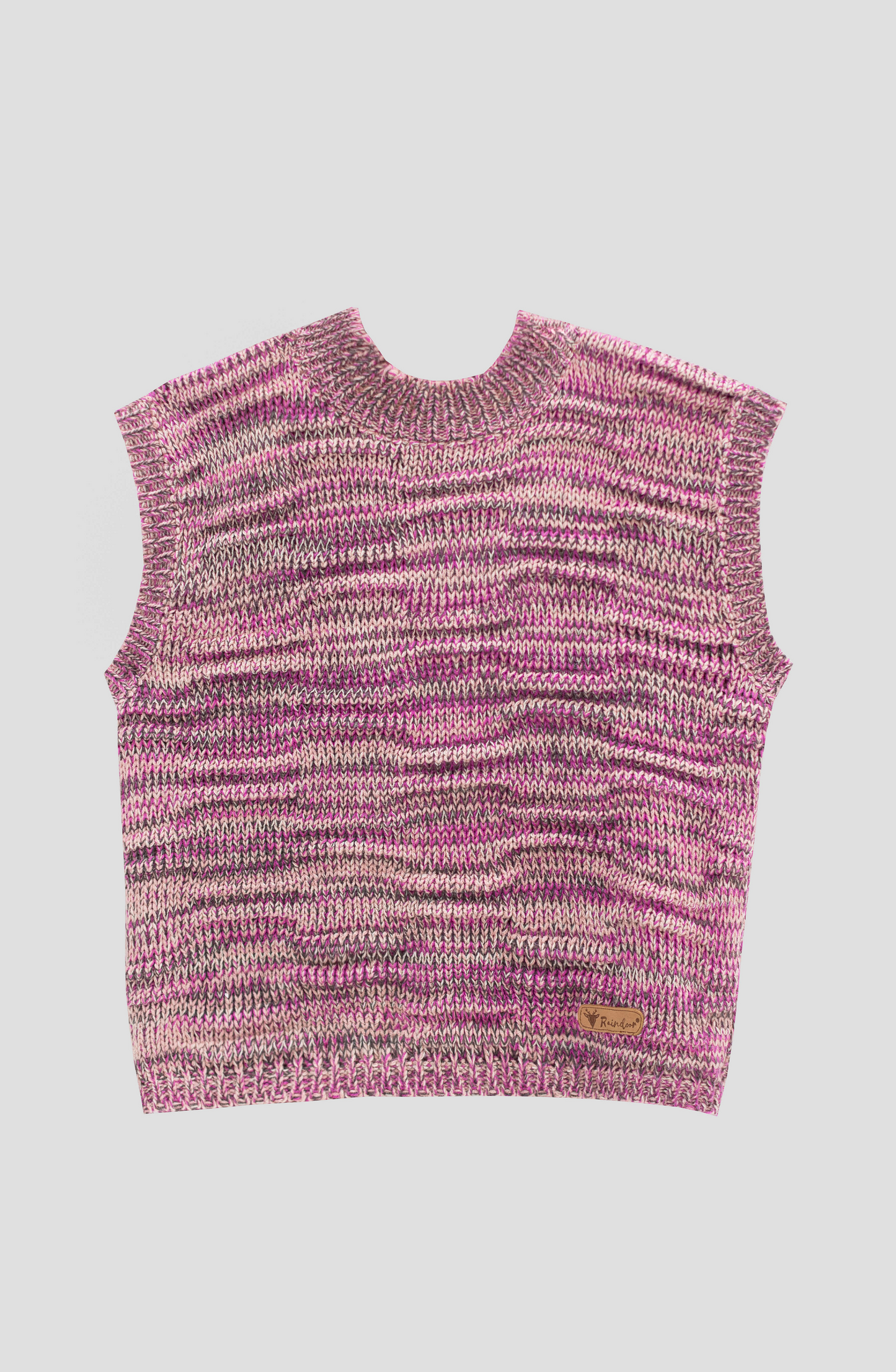 Vest Jaspeado Pink