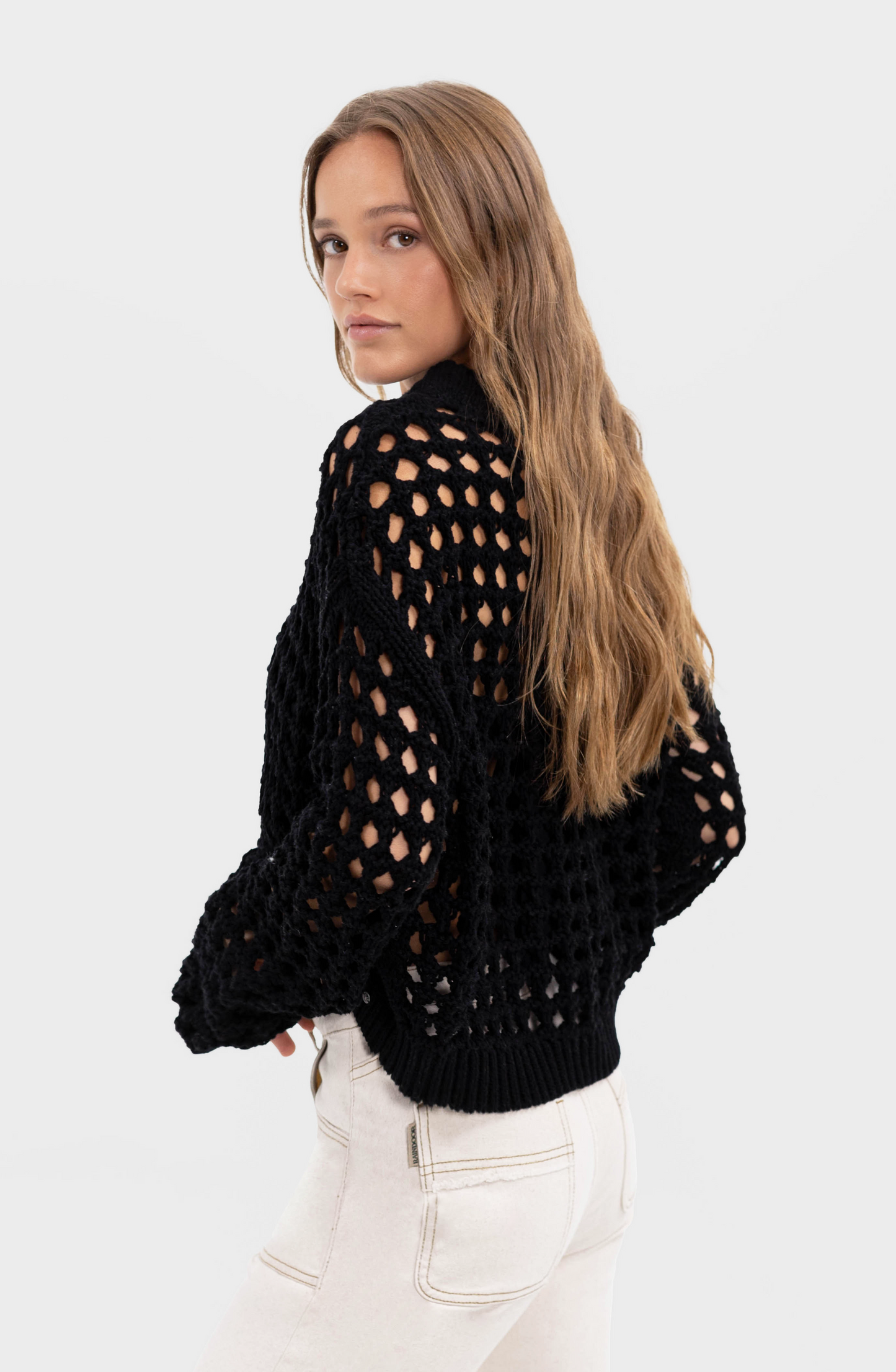 Sweater Mesh Black