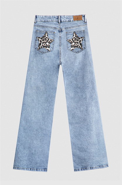Pants Animal Print Star
