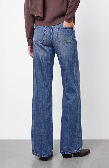 Pantalón Botones Frontales Blue