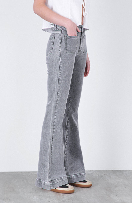 Pantalón Flare Grey R