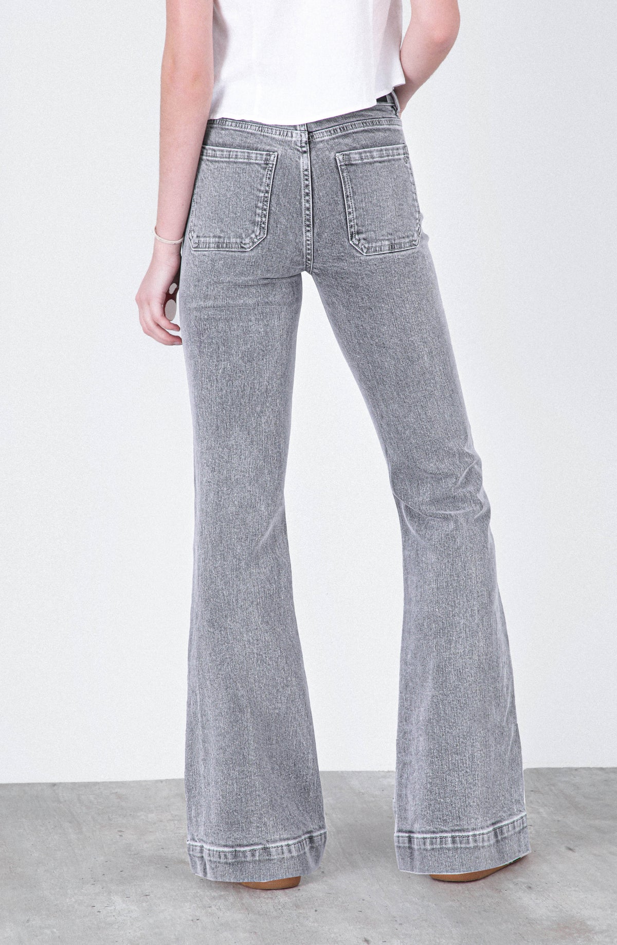 Pantalón Flare Grey R