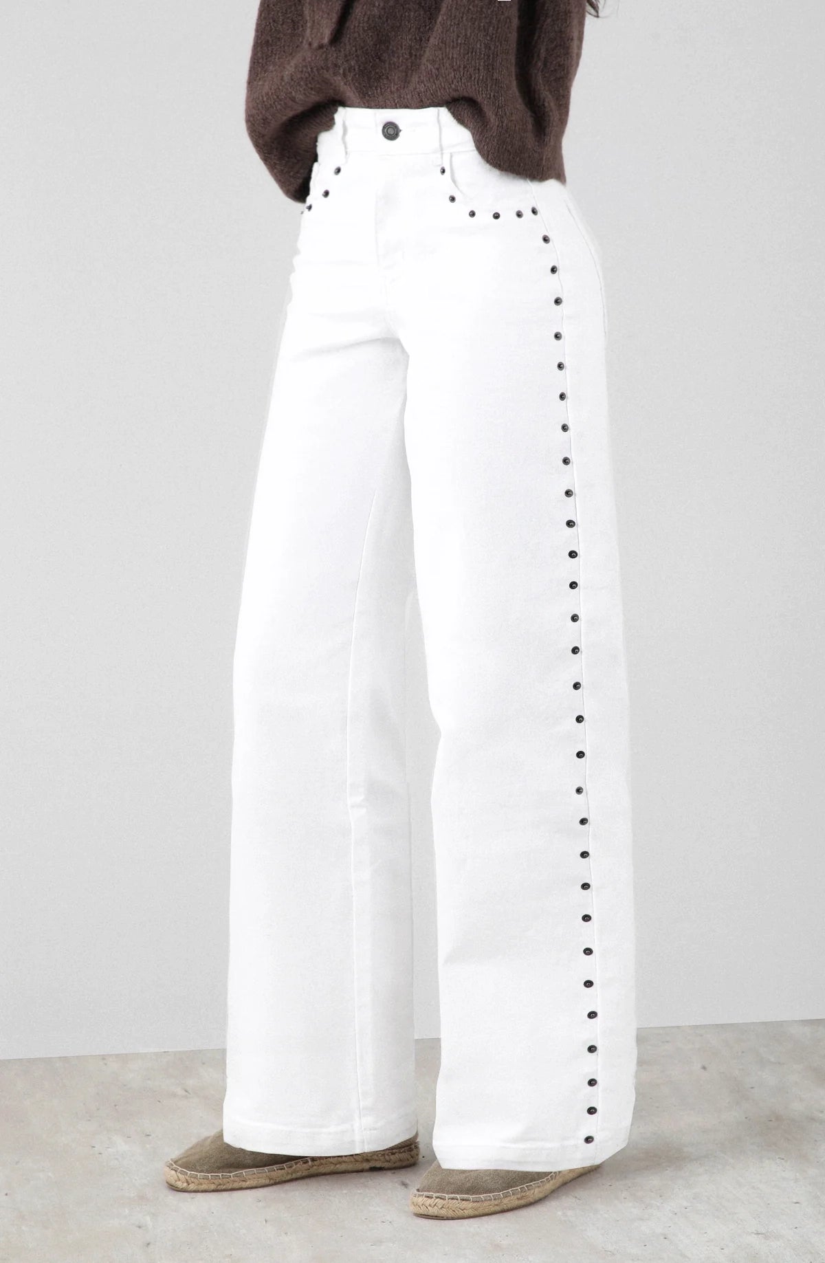 Pantalón Remaches White