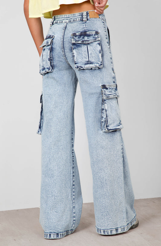 Pantalón Bag Blue R