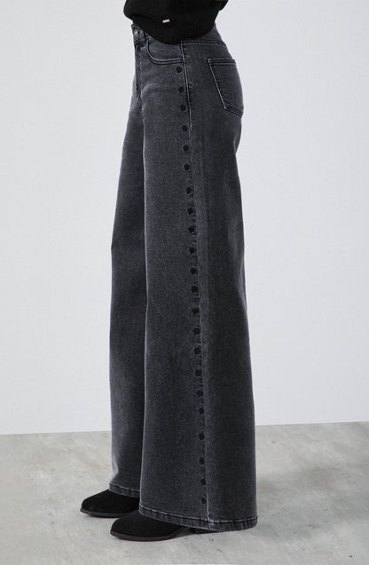 Pantalón Estrellas Bordadas Gray