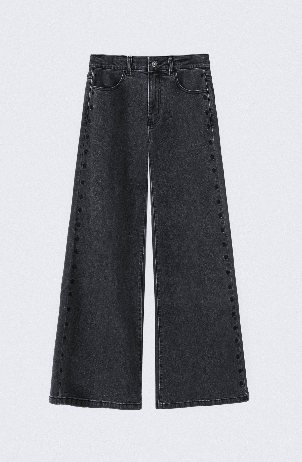 Pantalón Estrellas Bordadas Gray