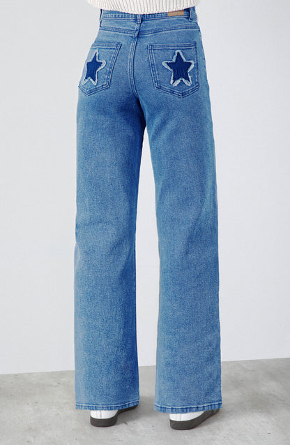 Pantalón Multi Estrellas Blue