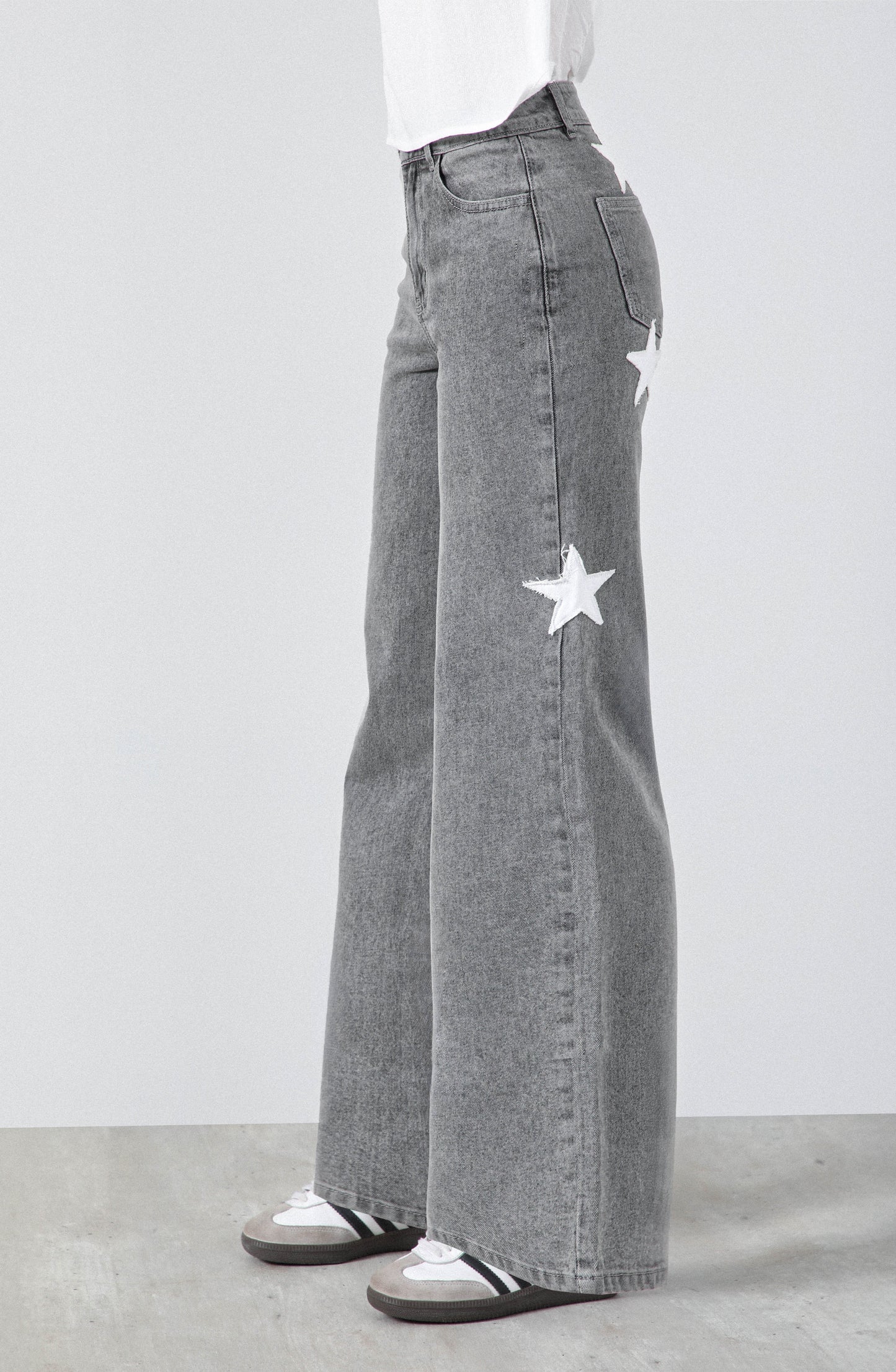 Pantalón Multi Estrellas Gray