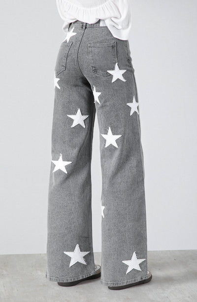 Pantalón Multi Estrellas Gray