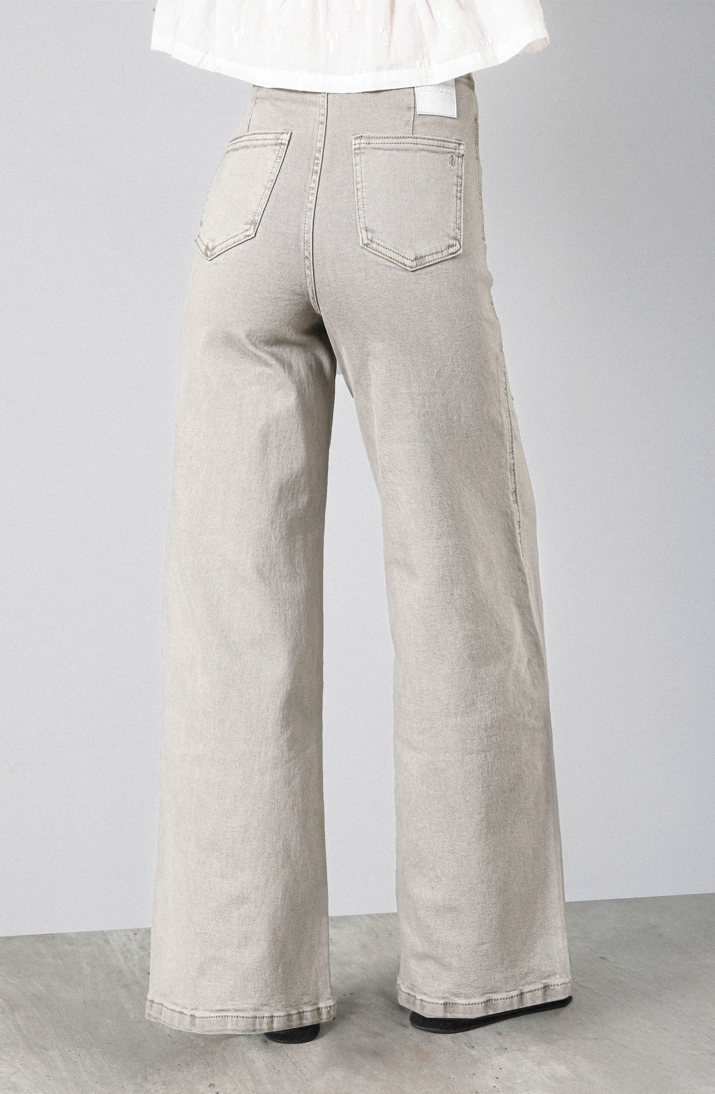 Pantalón Pretina Ajustada Gray