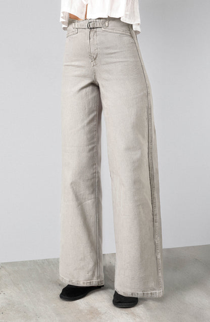 Pantalón Pretina Ajustada Gray